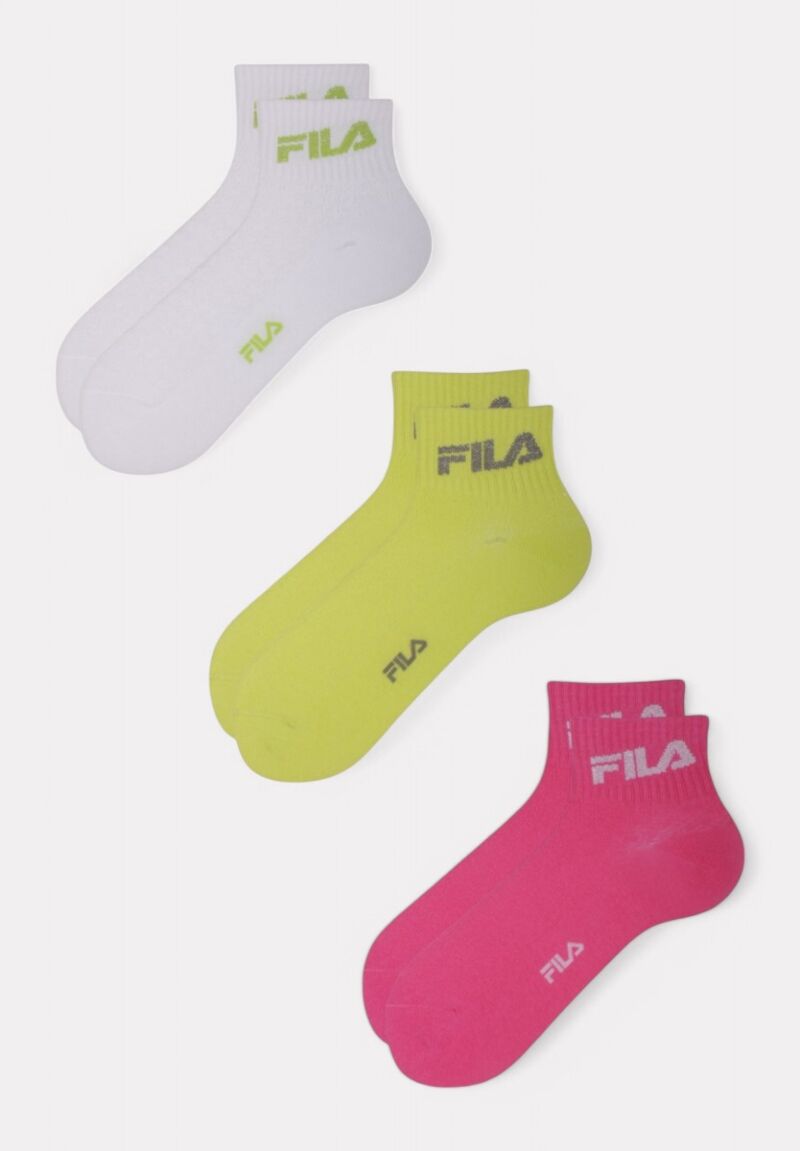 Fila Quarter Socks F6789 Acid - 3 τεμάχια
