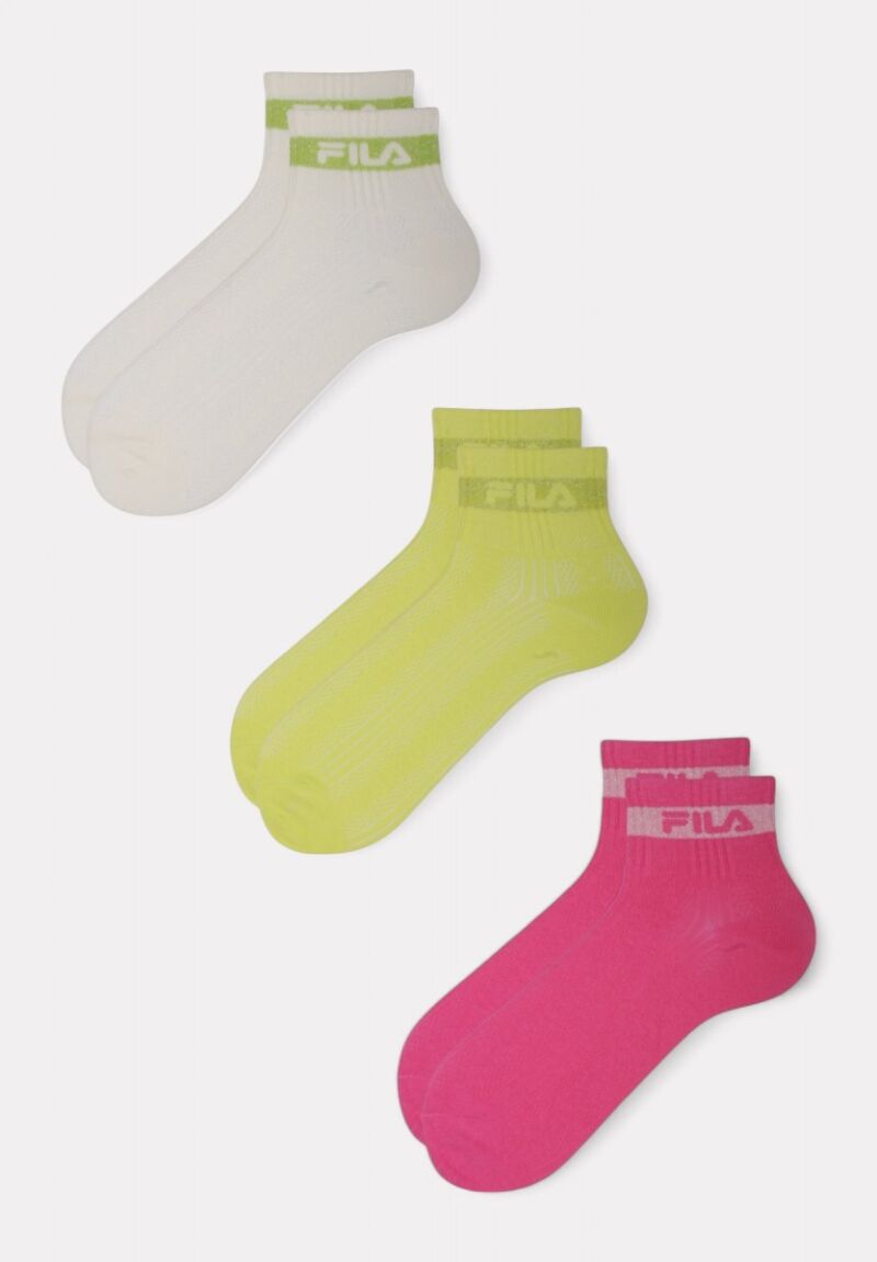 Fila Quarter Socks F6798 Acid - 3 τεμάχια