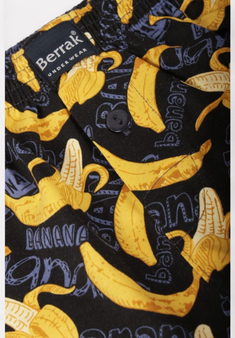 Ανδρικό Μποξεράκι Berrak με Κουμπί – Σχέδιο Μπανάνα