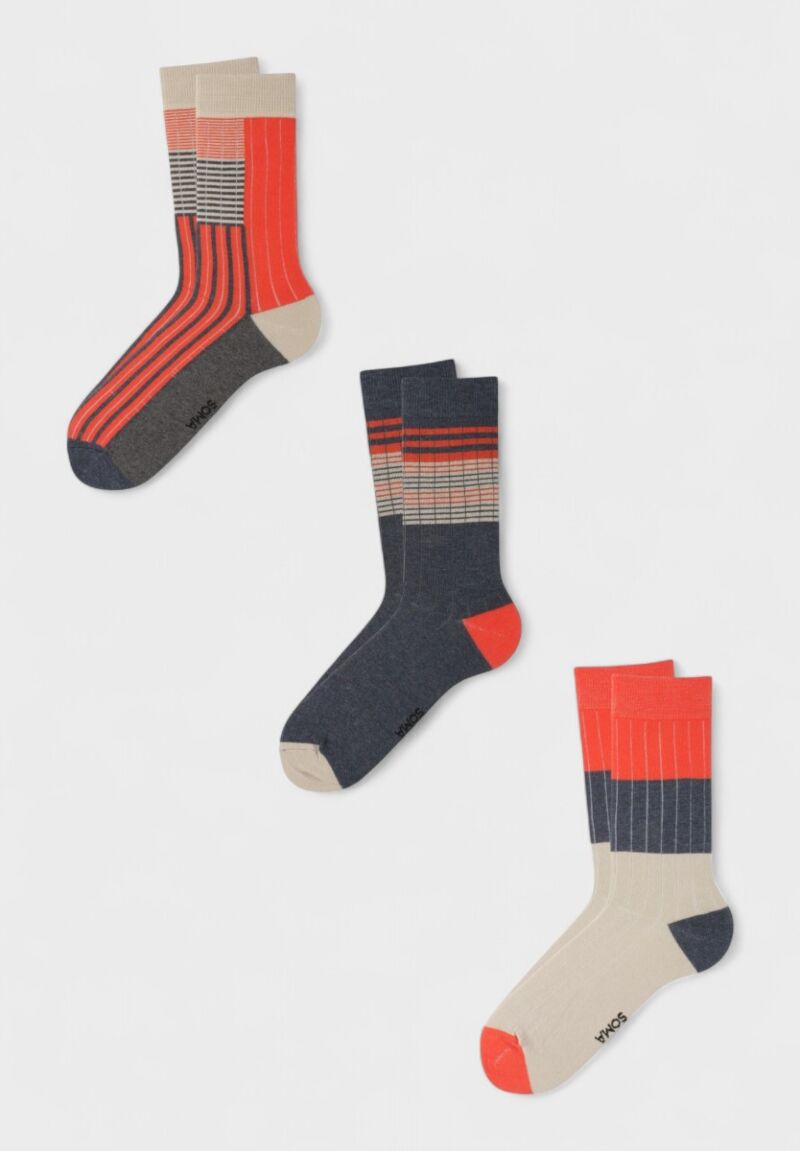 Ανδρικές Fashion Κάλτσες Soma “Bryan” – Πακέτο 3 Τεμαχίων