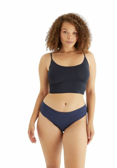 Σλίπ γυναικεία Midi με μπάσκα πουά Paloma Colors 5 Τεμ.