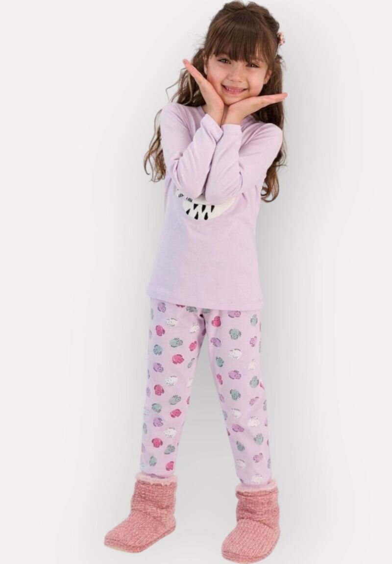 Πιτζάμα  εφηβική βαμβακερή κορίτσι  Rolypoly Back To Sleep 