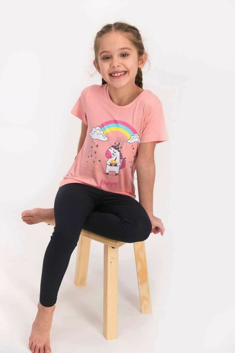 Πιτζάμα παιδική με κολάν  Rolypoly Unicorn