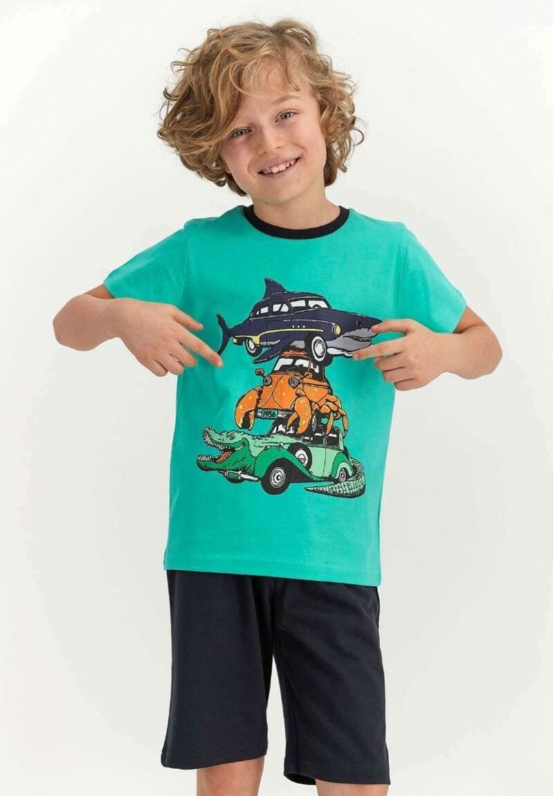 Πιτζάμα παιδική Rolypoly Cars Of The Sea