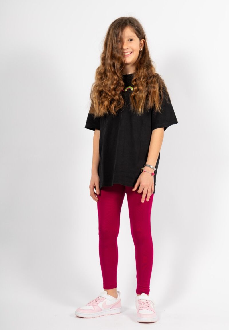 Κολάν παιδικό ματ Nina Club Alma Μπορντό