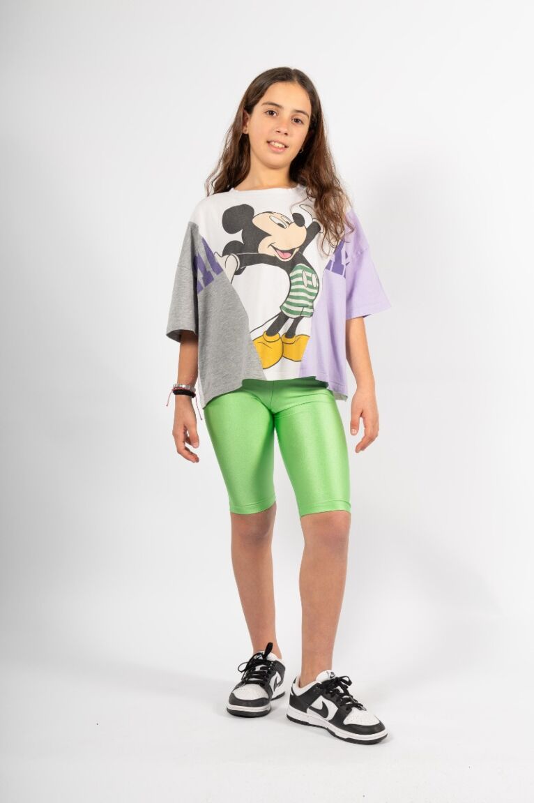 Κολάν παιδικό Biker Green Nina Club