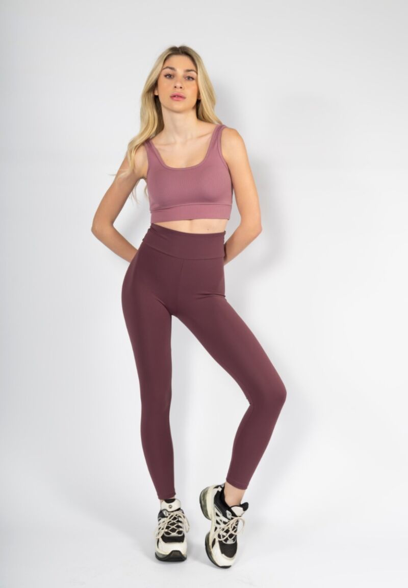 Κολάν γυναικείο ματ μωβ Nina Club Shaping