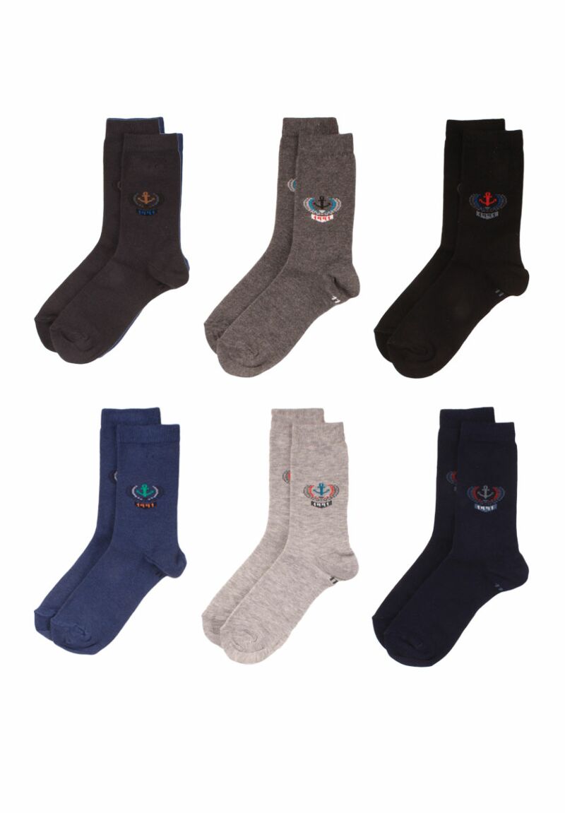 Κάλτσες παιδικές Anchors Design 6 Τεμ.