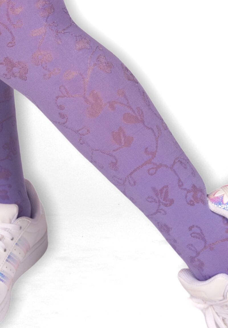 Καλσόν παιδικό με ανάγλυφα σχέδια 80 Den Almina