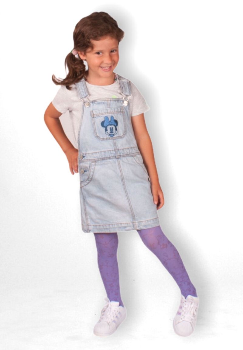 Καλσόν παιδικό με ανάγλυφα σχέδια 80 Den Almina