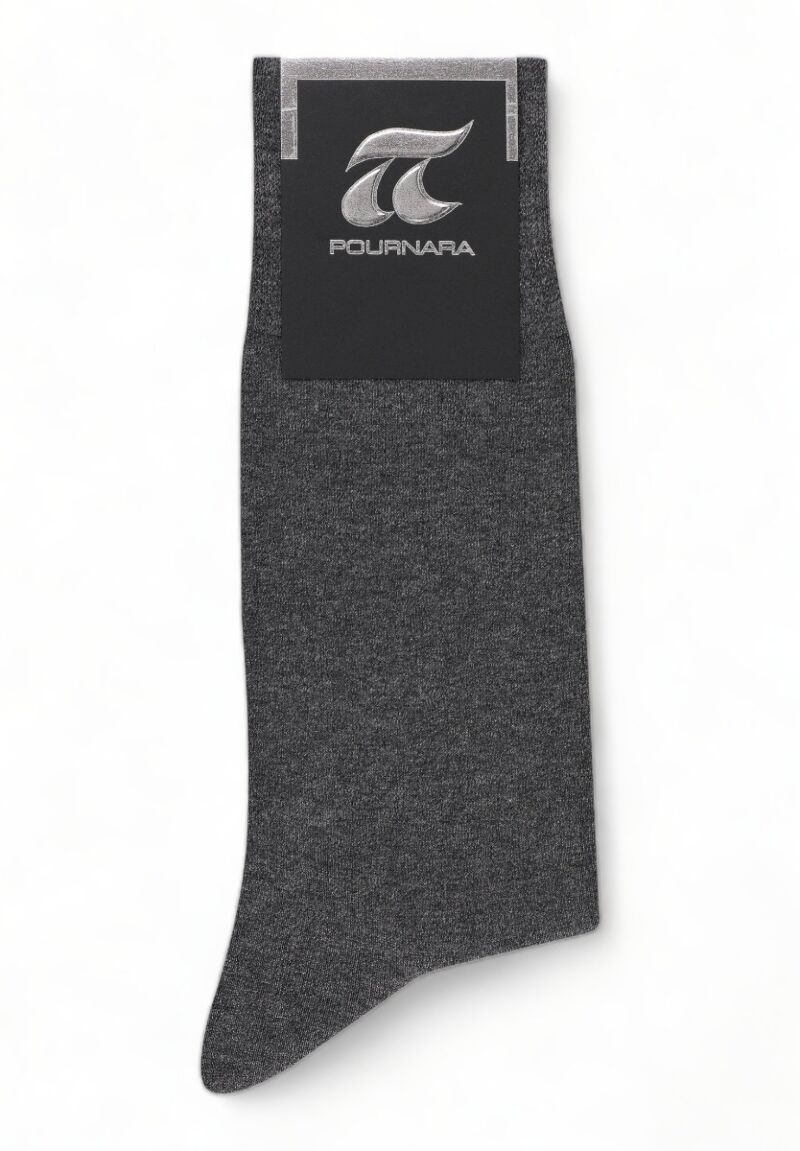 Κάλτσα ανδρική βαμβακερή Pournara με ελαστική πλέξη