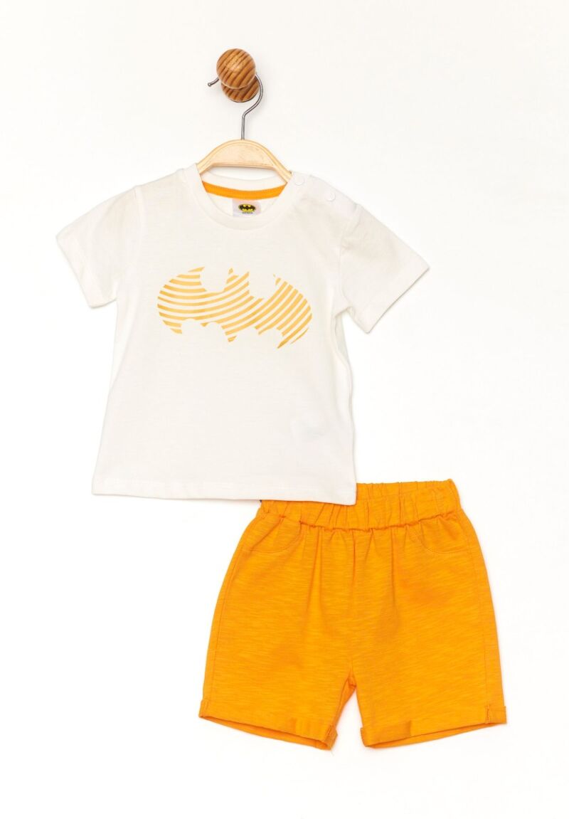 Βρεφικό σετ μπλούζα με σορτσάκι Batman