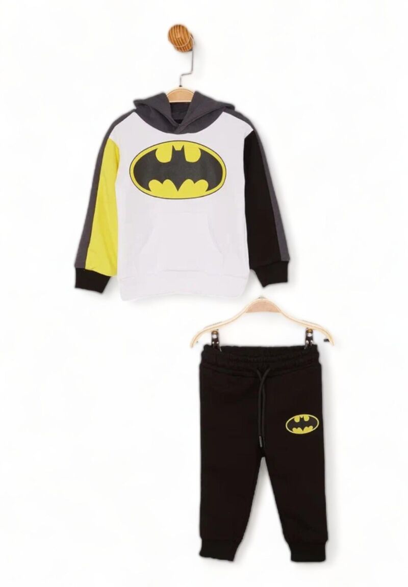 Σετ βρεφική φόρμα Cimpa Batman logo με κουκούλα 