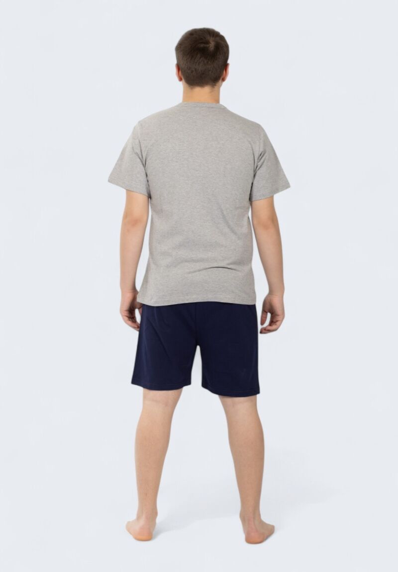 Εφηβική Πιτζάμα Retro Game Society Γκρι– Nina Club | 100% Βαμβάκι