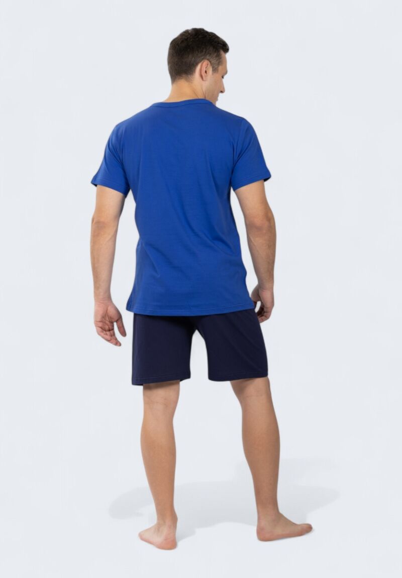 Ανδρική Πιτζάμα Nina Club Ocean Boys  100% Βαμβάκι Μπλέ