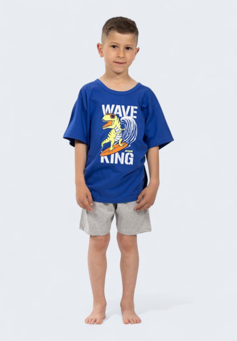 Παιδική Πιτζάμα Nina Club "Wave King" Μπλε