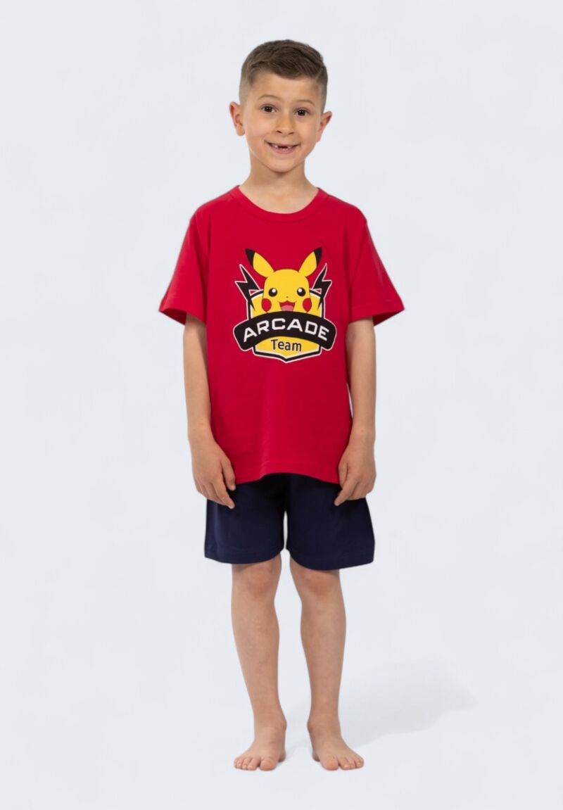 Παιδική Πιτζάμα Nina Club Arcade Team (Pikachu) Κόκκινη| Closet22