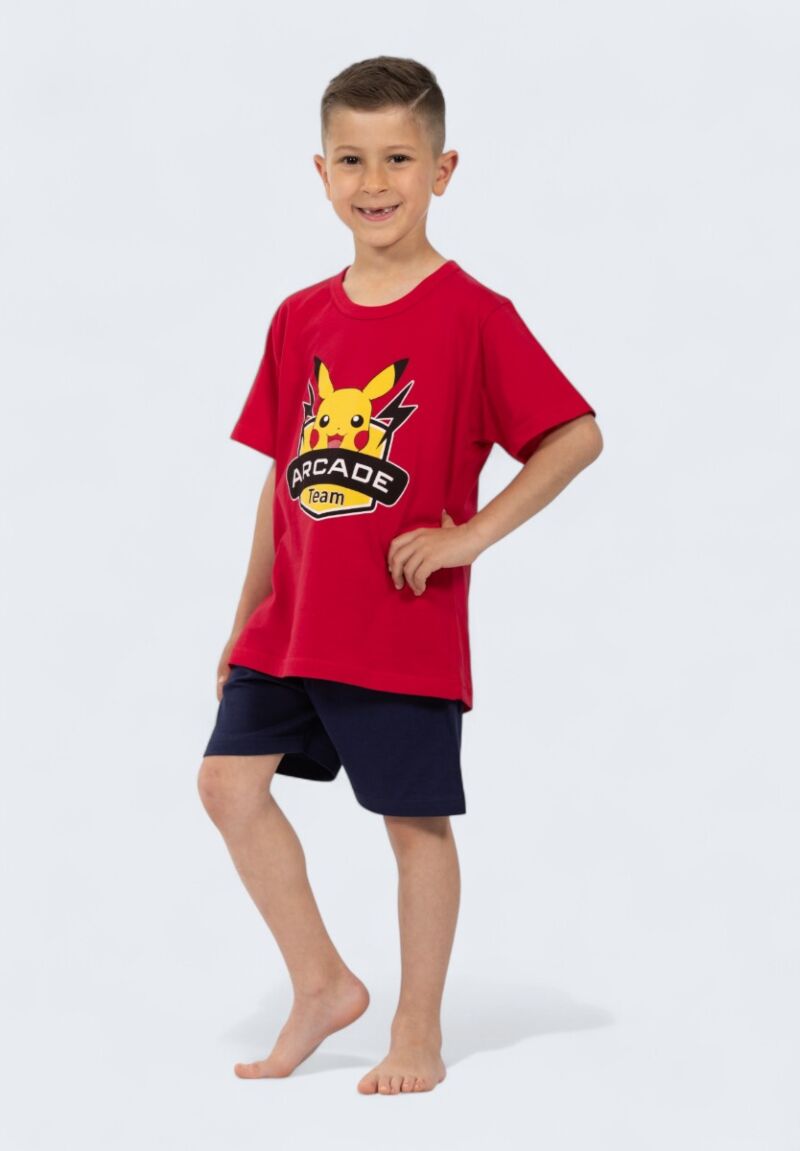 Παιδική Πιτζάμα Nina Club Arcade Team (Pikachu) Κόκκινη| Closet22