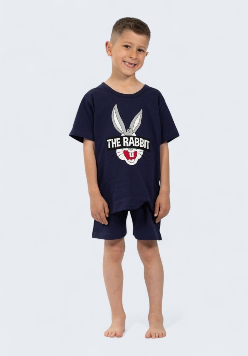 Παιδική Πιτζάμα “The Rabbit” Nina Club 100% Βαμβάκι Μπλέ