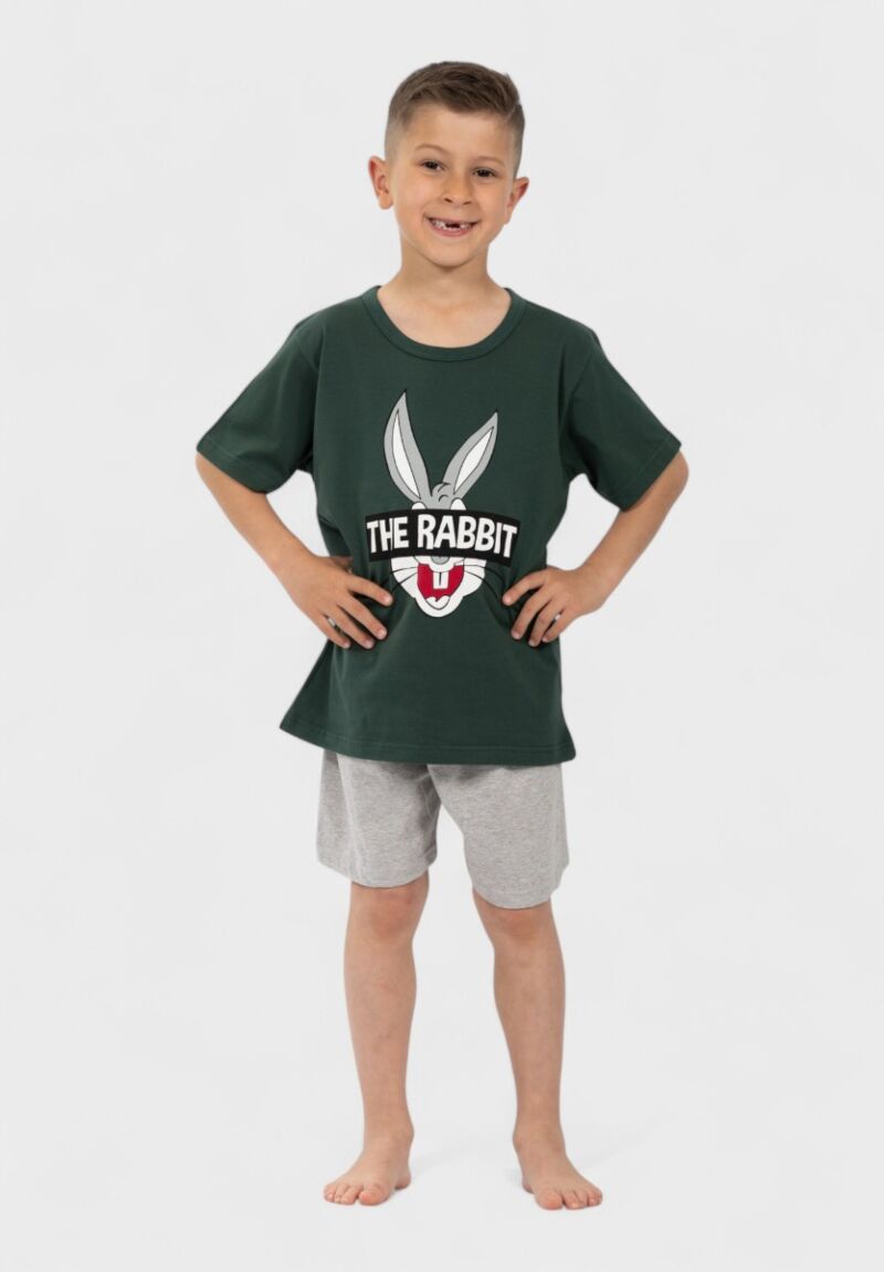 Παιδική Πιτζάμα “The Rabbit” Nina Club 100% Βαμβάκι Πράσινο