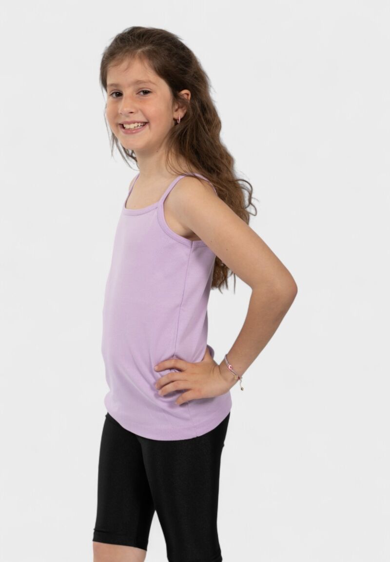 Παιδικό Φανελάκι Τιράντα Λιλά Nina Club