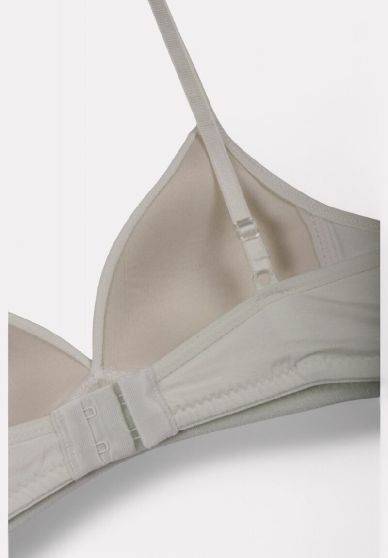 Σουτιέν Εφηβικό Βαμβακερό Biyo Kids One Color Φυστικί