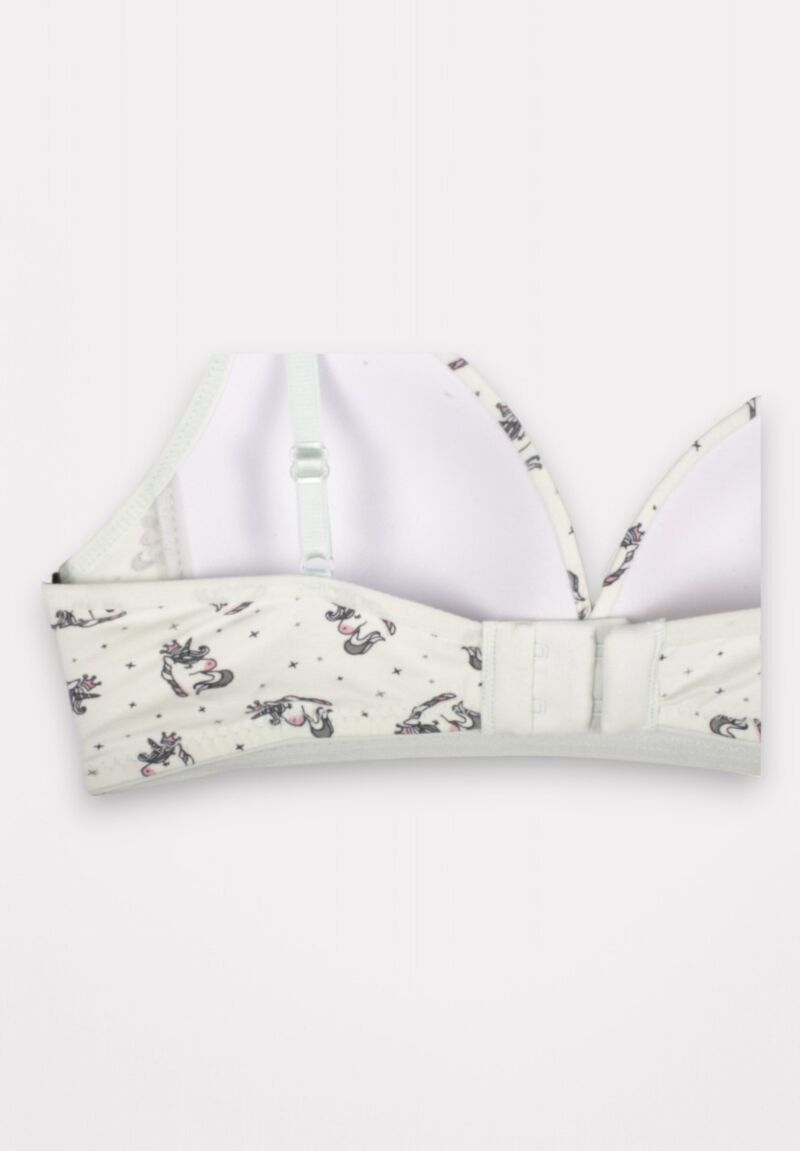 Σουτιέν Εφηβικό Βαμβακερό Biyo Kids Unicorn Βεραμάν