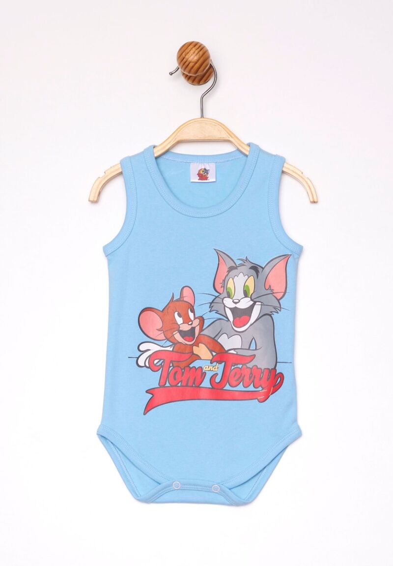 Κορμάκια βρεφικά Tom & Jerry Blue