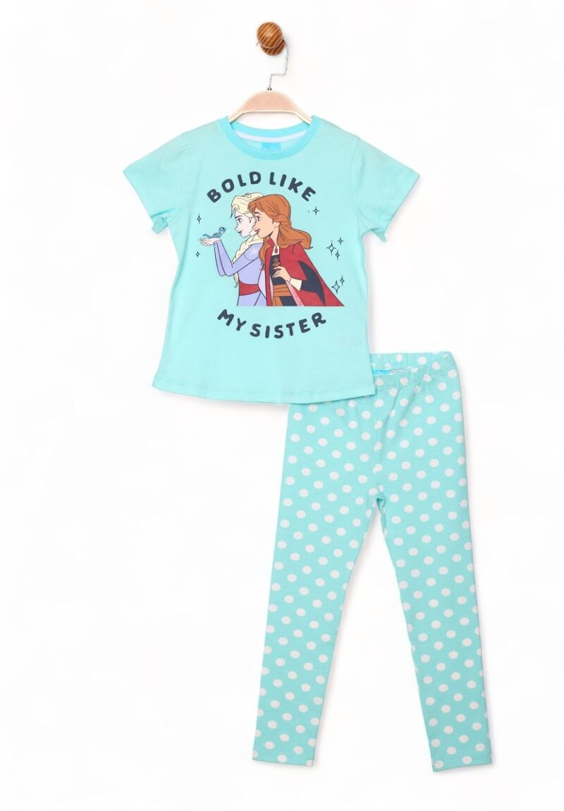 Πιτζάμα παιδική με μακρύ παντελόνι Disney Frozen