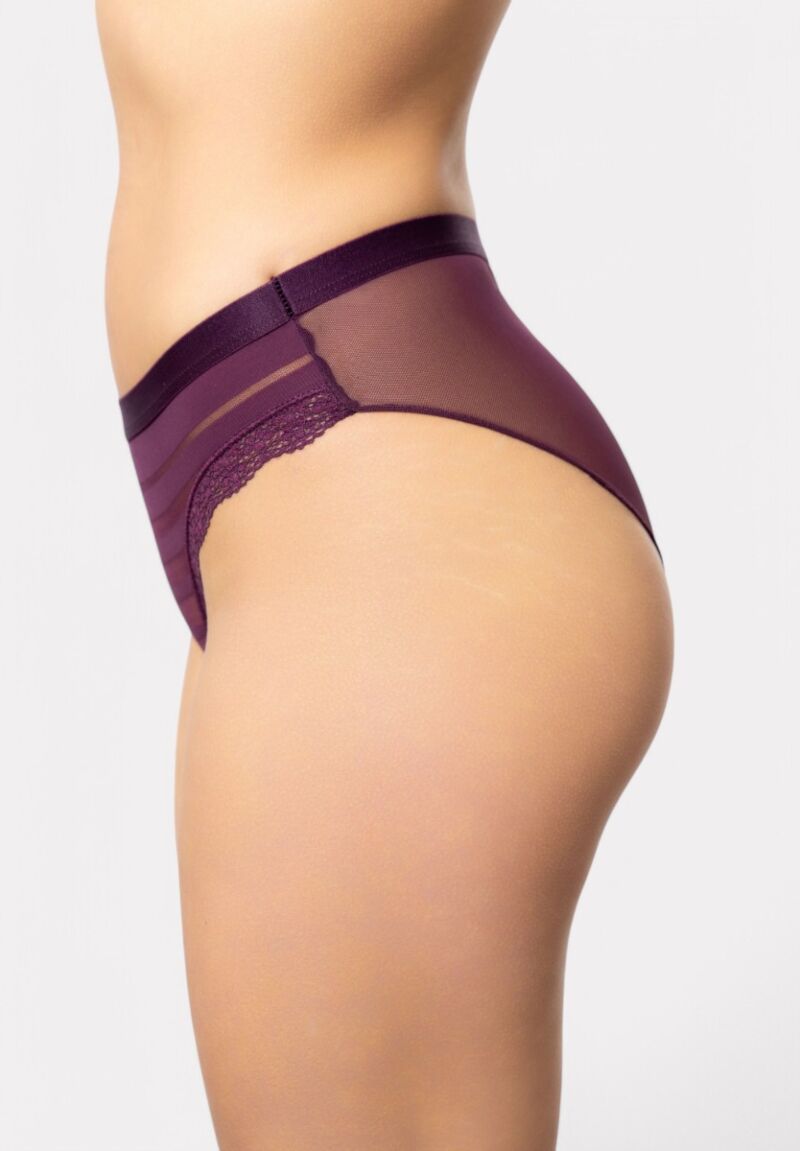 Σλιπ Cottonhill με διαφάνεια Purple Dream