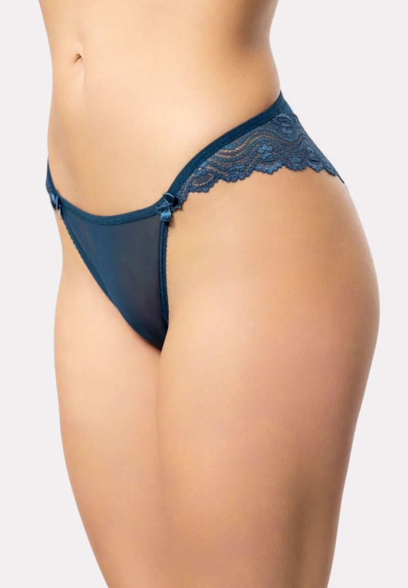 Brazil Cottonhill με δαντέλα Blue Little Bow