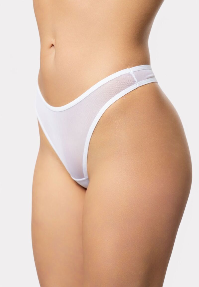 Στρινγκ Cottonhill με Strass White Diamond