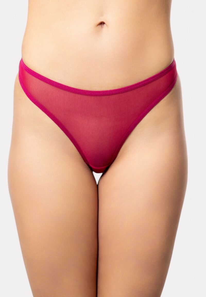 Στρινγκ Cottonhill με Strass Red Diamond