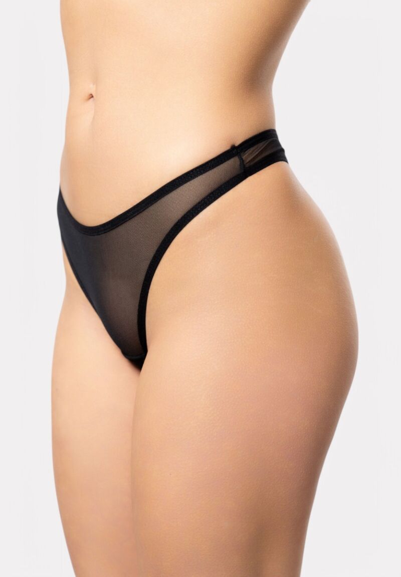 Στρινγκ Cottonhill με Strass Black Diamond