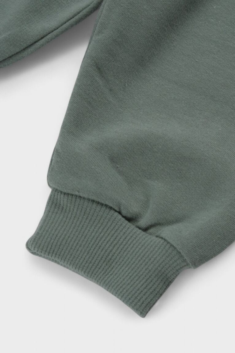 Πιτζάμα Βρεφική Βαμβακερή Φούτερ Χριστίνα Dino 100% Βαμβάκι Λαδί