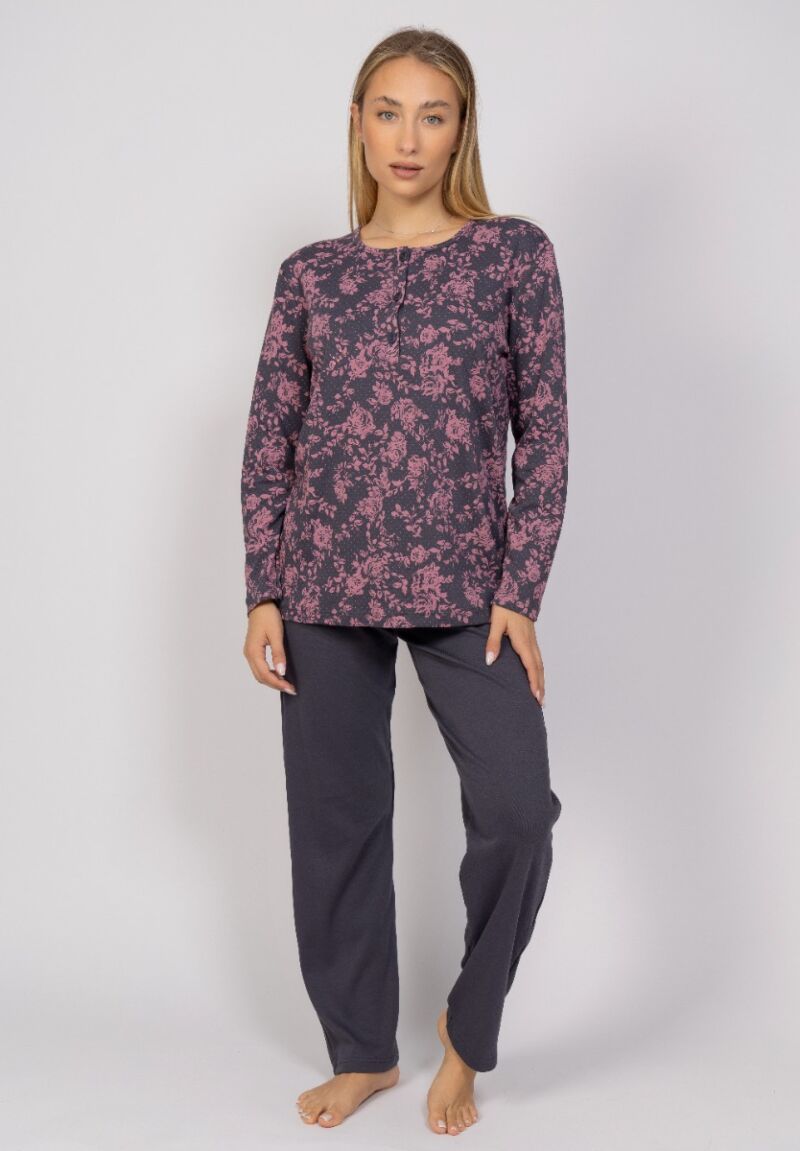 Πιτζάμα γυναικεία Flowery Cherry