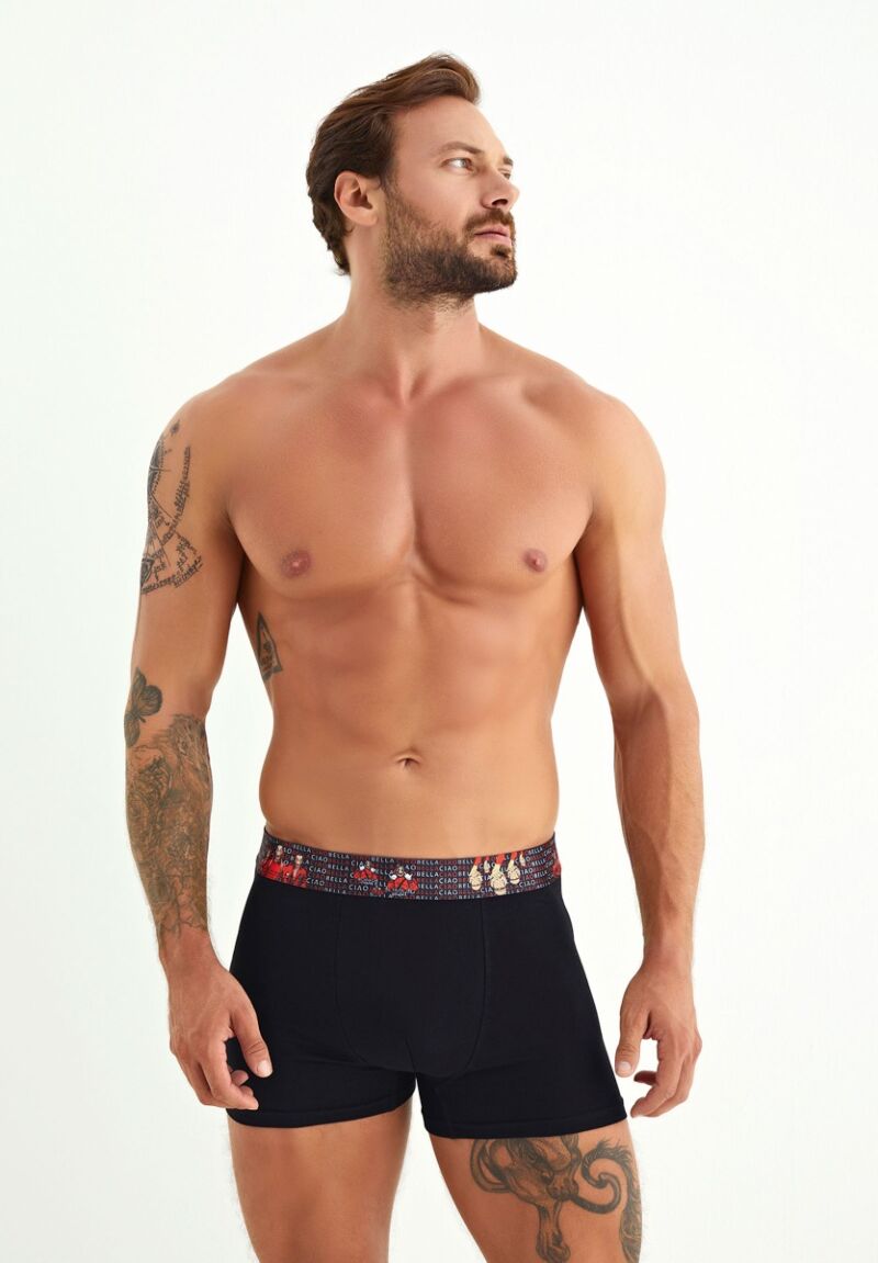 Boxer ανδρικά σε κουτί Bella Ciao 3 Τεμ.