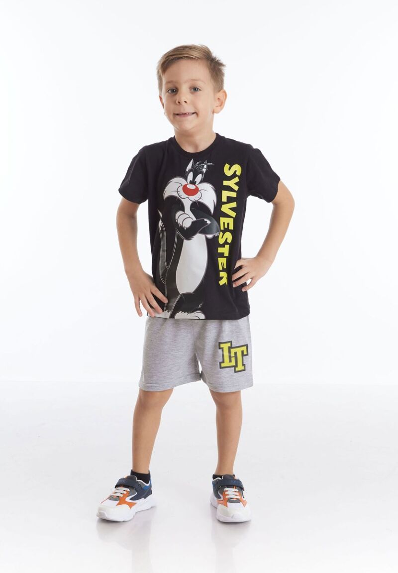 Πιτζάμα παιδική για αγόρι Sylvester Looney Tunes