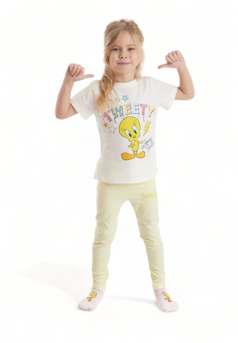 Looney Tunes Σετ μπλούζα με κολάν Tweety Lovely