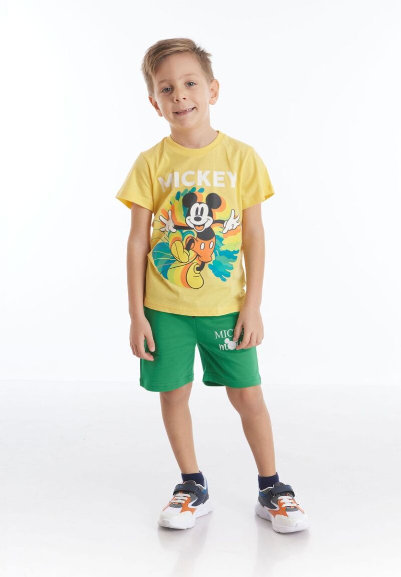 Disney Σετ μπλούζα με σορτς Mickey Mouse Colors