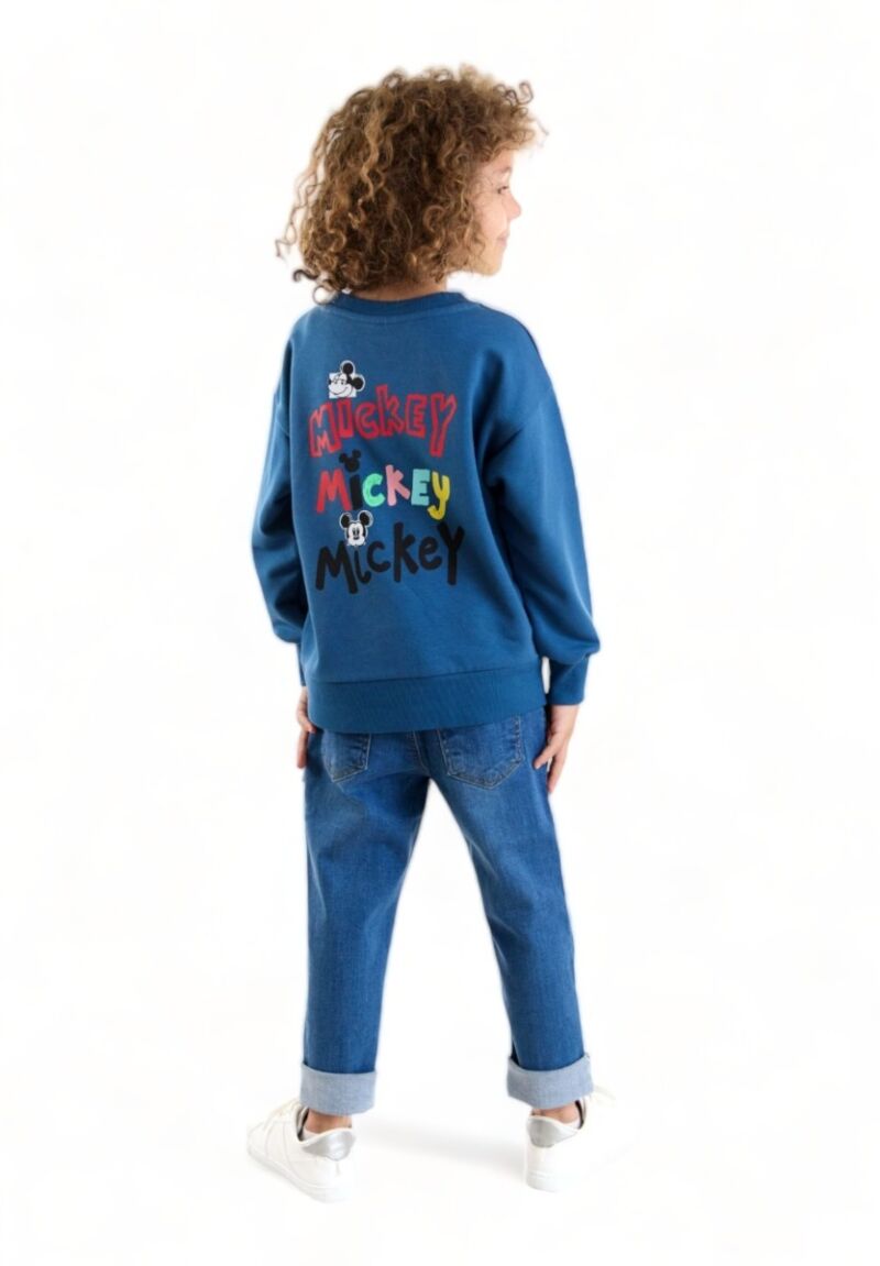 Φούτερ βαμβακερή μπλούζα για αγόρι Cimpa Mickey Mouse 
