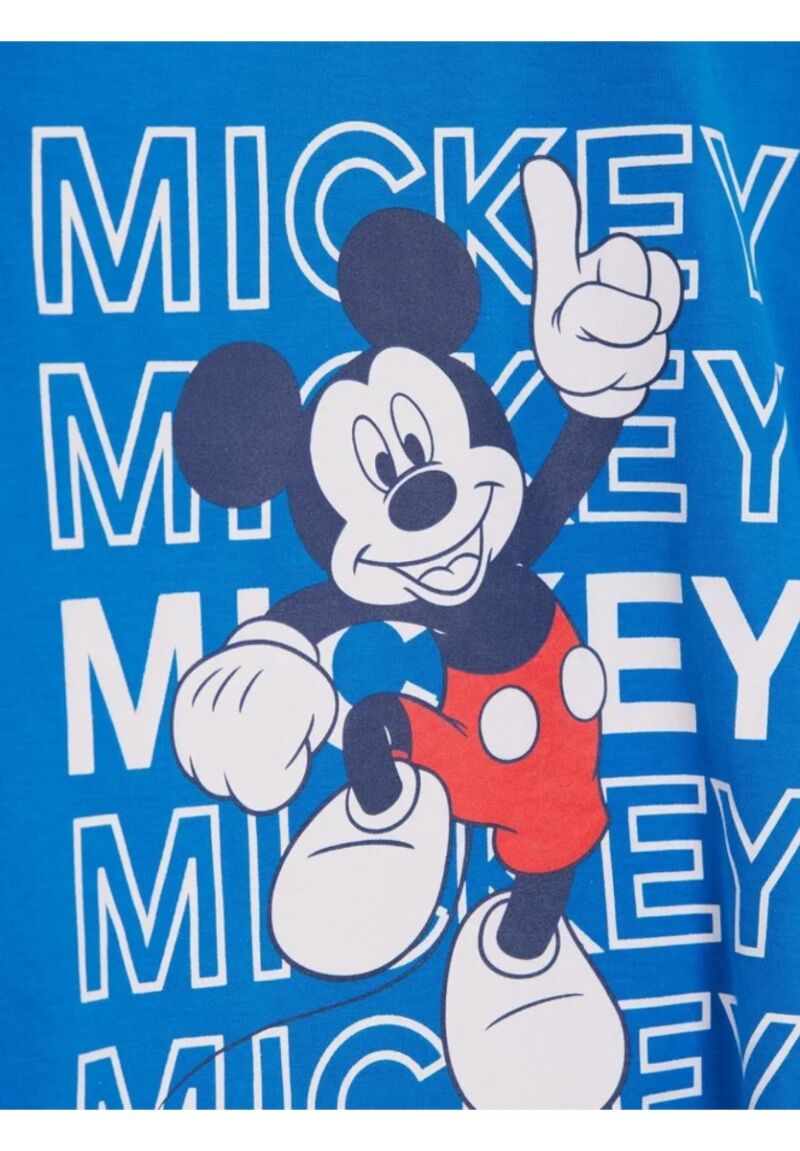 Πιτζάμα για αγόρι βαμβακερή Cimpa Disney Mickey Mouse μπλέ