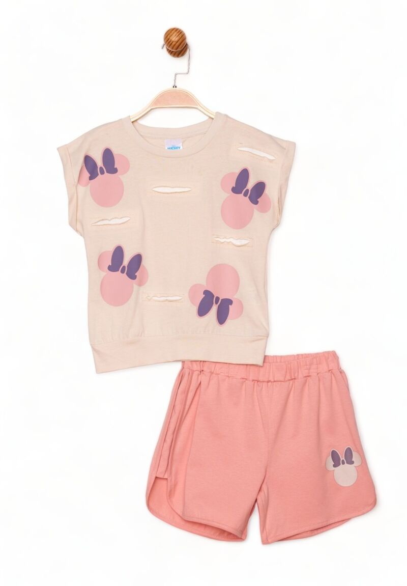 Disney Σετ μπλούζα με σορτς Sweet Minnie Mouse