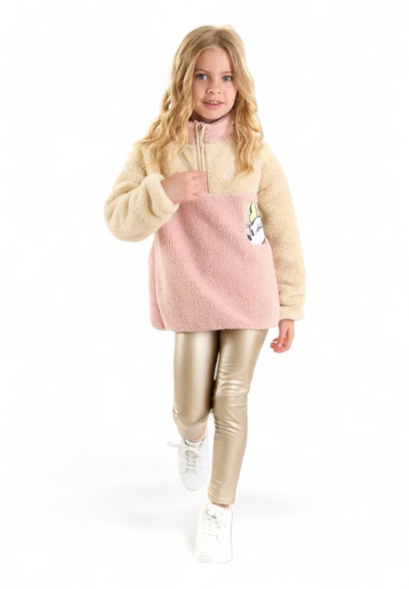 Σετ για κορίτσι Fleece Cimpa Minnie Mouse και κολάν