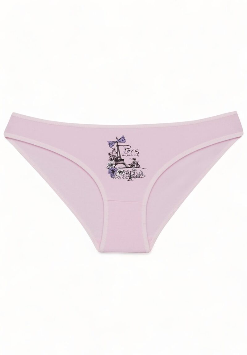 Σλιπ γυναικεία βαμβακερά Donella Paris σε οικονομική συσκευασία 10 τεμαχίων