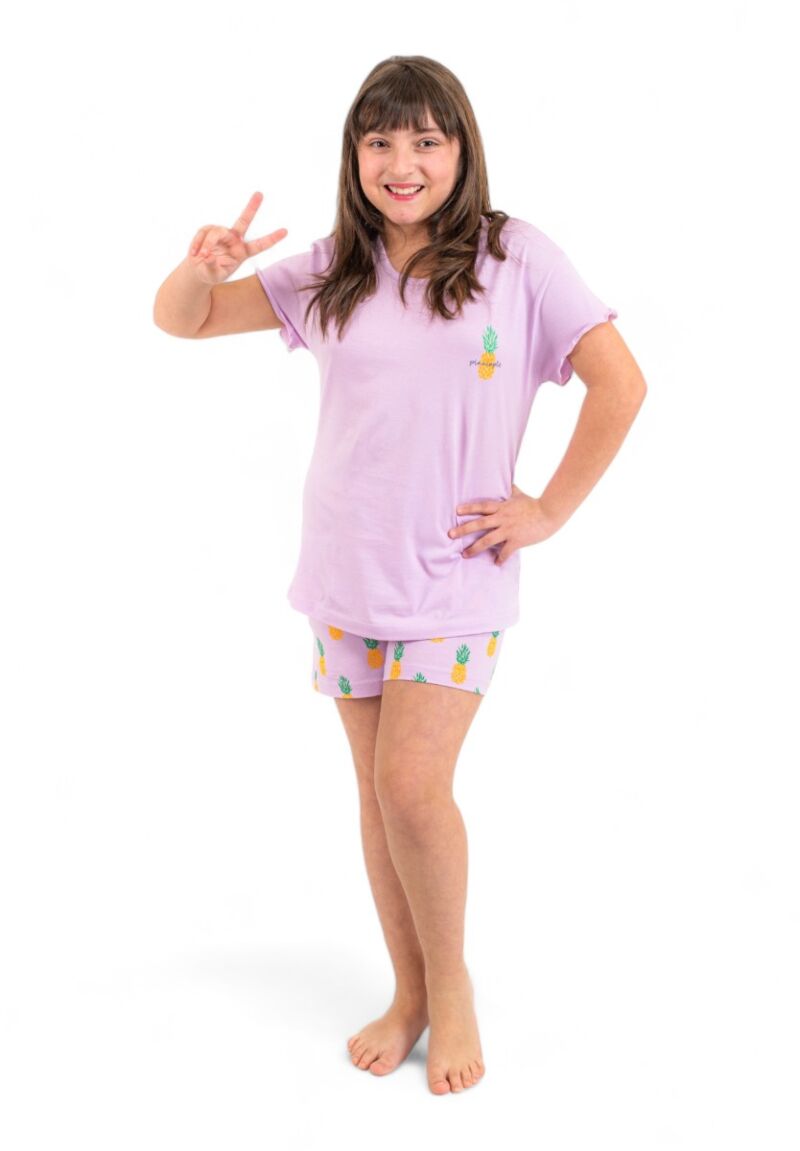 Πιτζάμα εφηβική Nina Club Pineapple