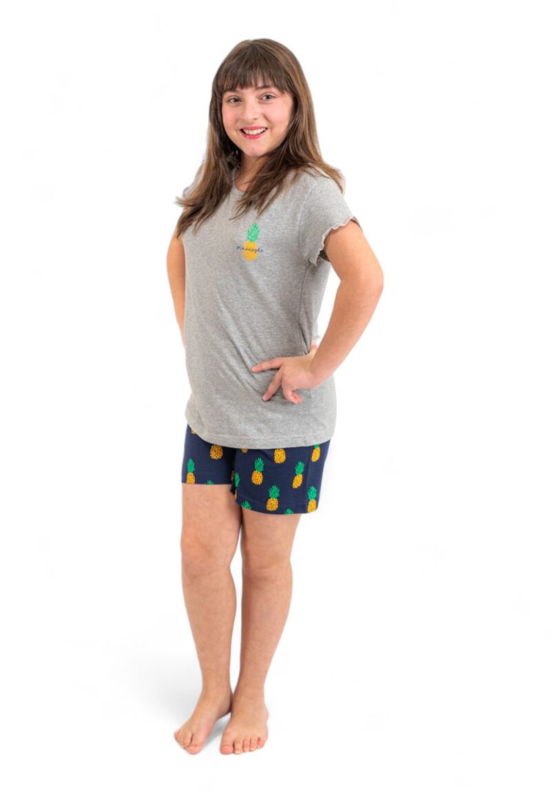 Πιτζάμα εφηβική Nina Club Pineapple