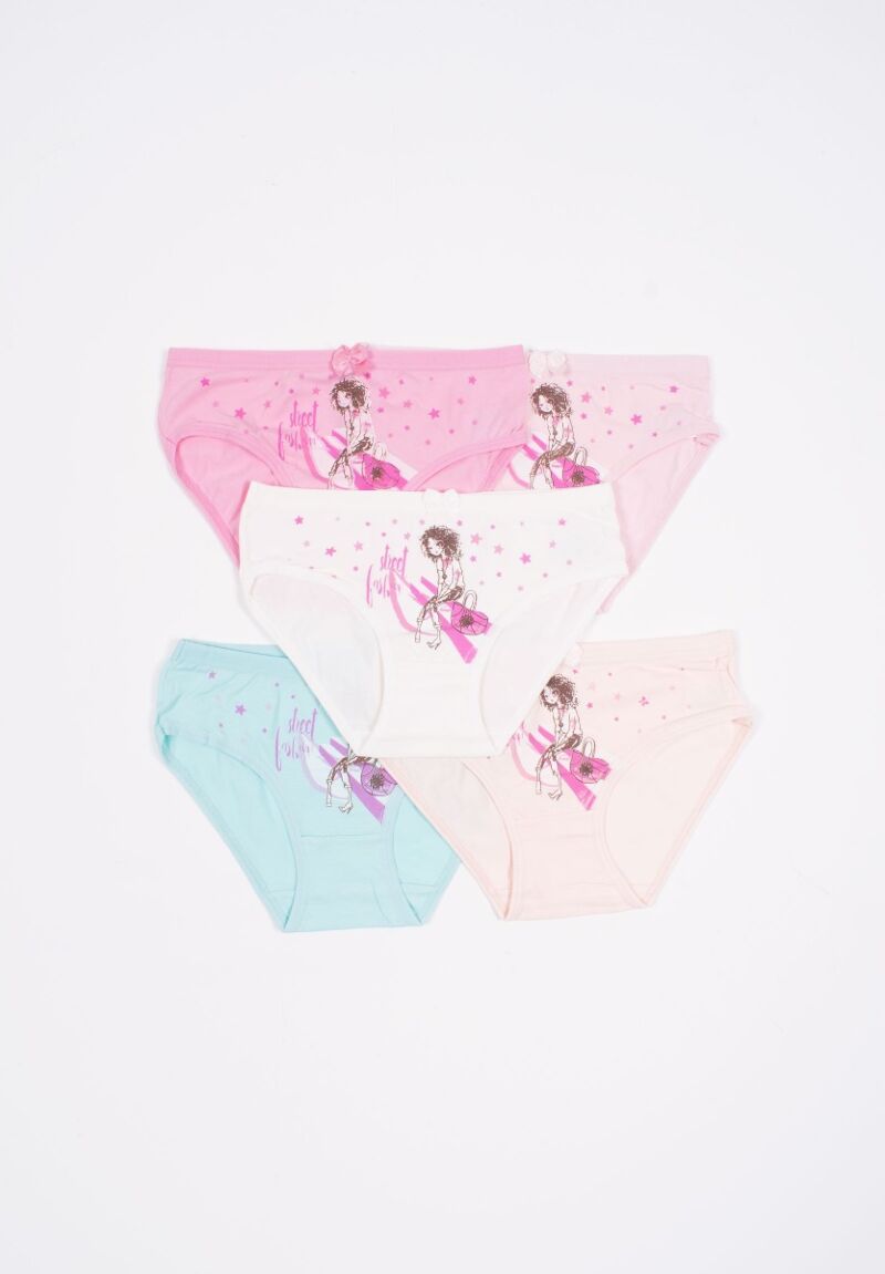 Σλιπάκια βρεφικά Girl 5 Τεμ.