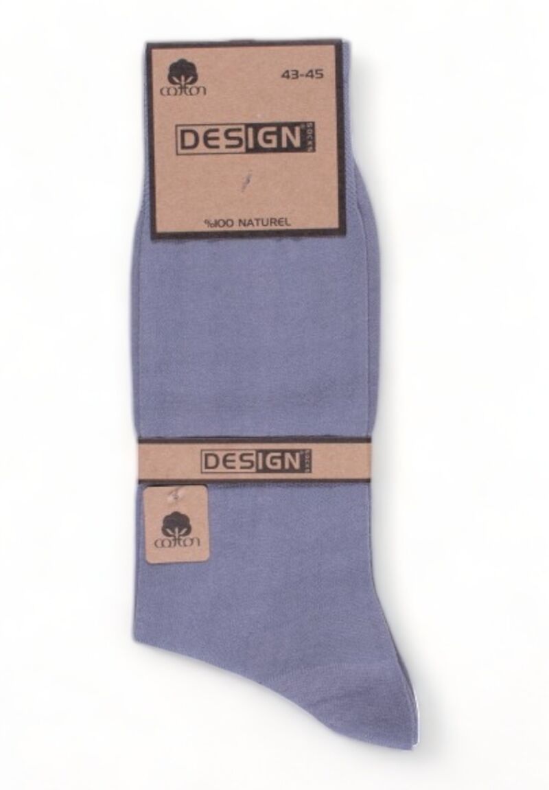 Κάλτσα ανδρική Design 100% βαμακερή