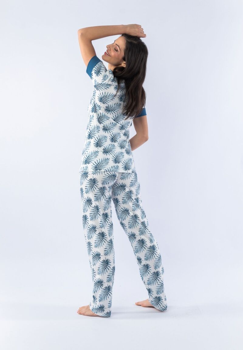 Πιτζάμα γυναικεία κοντομάνικη Modal Fresh